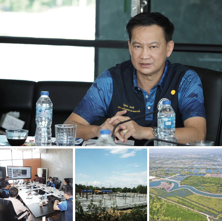 อธิบดี ติดตามงานสวนพฤกษศาสตร์ป่าชายเลนนานาชาติ ร.๙ จันทบุรี