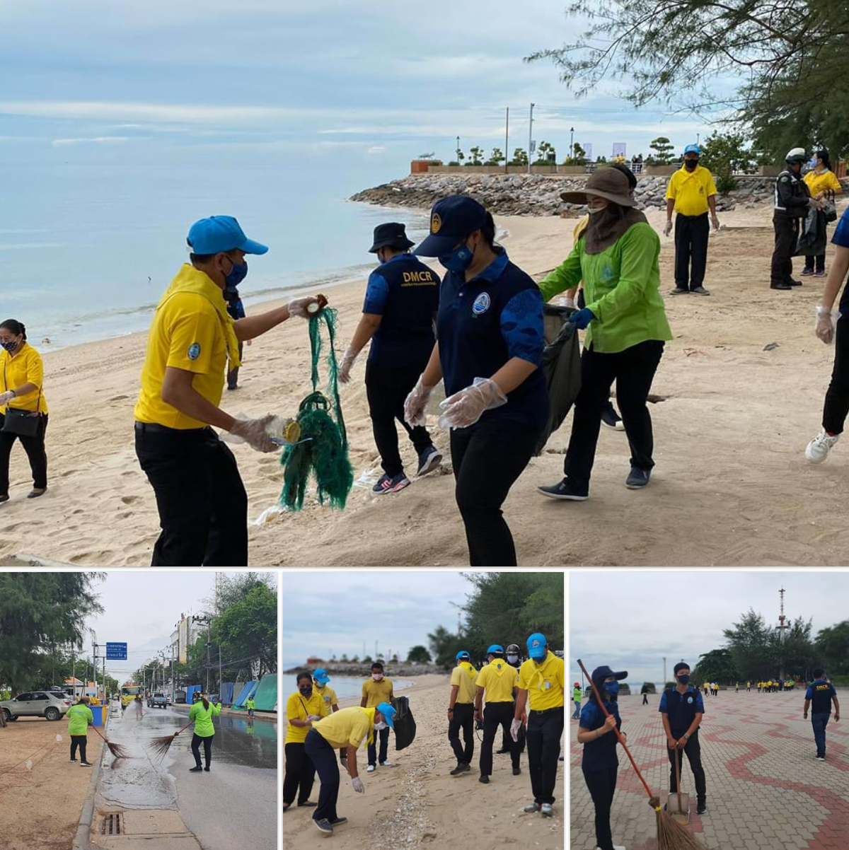 เตรียมความพร้อมเปิดสถานที่ท่องเที่ยวหาดชะอำ เพชรบุรี