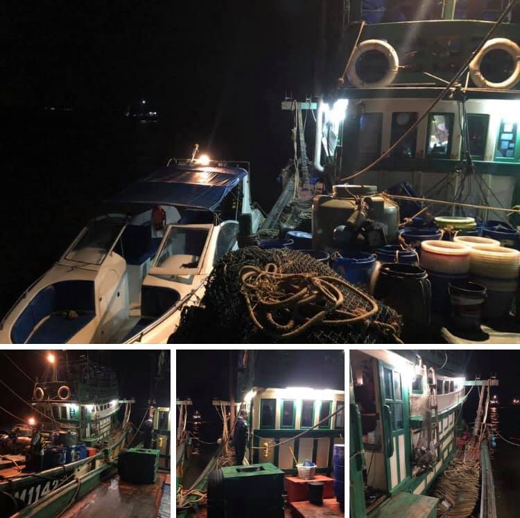 ตรวจเรือประมงทะเลนครศรีธรรมราช เอกสารครบตามระเบียบ IUU
