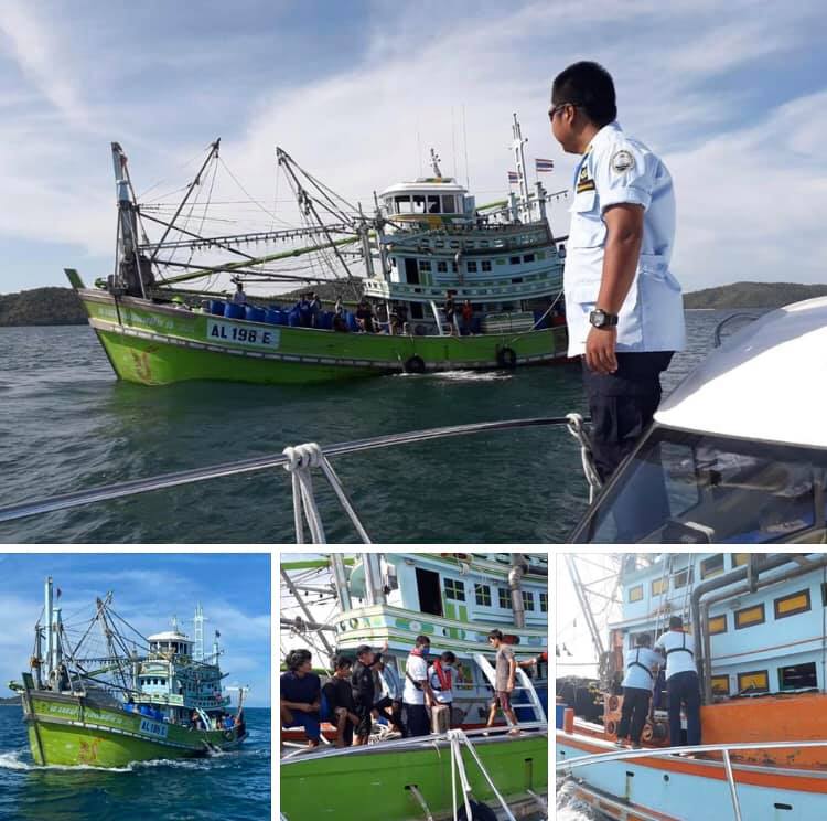 ตรวจเรือประมงภูเก็ต/พังงา เอกสารครบตามระเบียบ IUU