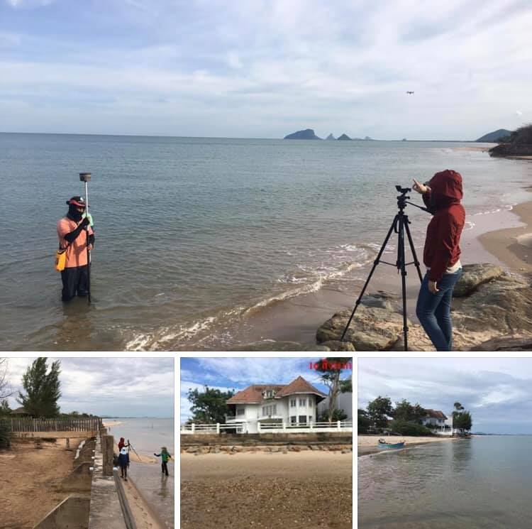 ติดตามการเปลี่ยนแปลงโครงสร้างชายฝั่งบ้านทุ่งโก ประจวบคีรีขันธ์