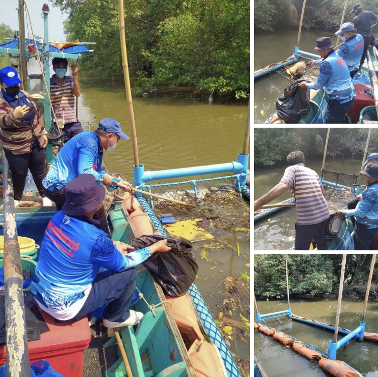 ชวนอาสาชุมชน เก็บขยะคลองพิทยากรณ์ สมุทรสาคร