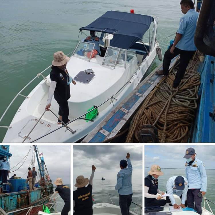 ตรวจเรือประมงทะเลสงขลา เอกสารครบตามระเบียบ IUU