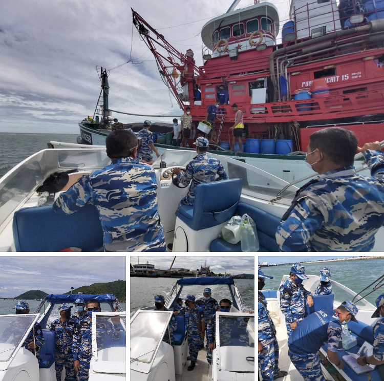 เรือประมงสงขลา ร่วมมือสร้างการทำประมงที่ถูกกฏหมาย