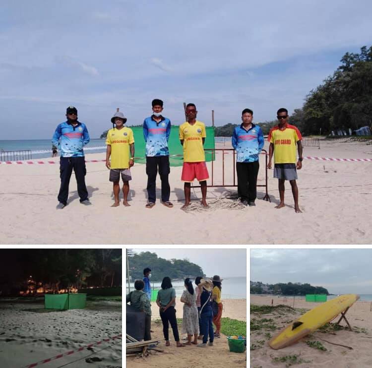เฝ้ารังไข่เต่ามะเฟืองหาดกะตะ พร้อมจัดเวรรอการขึ้นวางไข่ซ้ำ