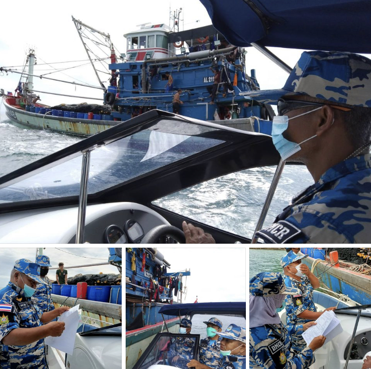 ลาดตระเวนทะเลสตูล ตามมาตรการทำประมง IUU