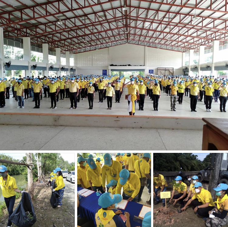 ร่วมน้อมรำลึก ร.๙ จิตอาสารู้รักษ์สามัคคี จ.พังงา