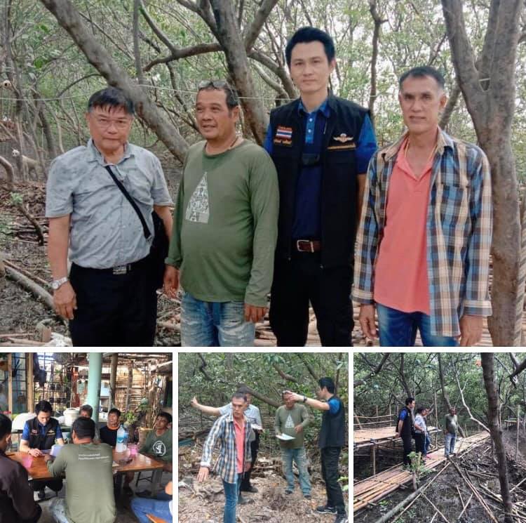 ตรวจสอบพื้นที่กัดเซาะชายฝั่ง โฉนดที่ดินตกน้ำสมุทรปราการ