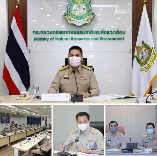 รมว.ทส. มอบนโยบายปี ๖๕ เน้นฟื้นฟูและปรับตัวทุกมิติ สร้างผลงานต่อเนื่อง