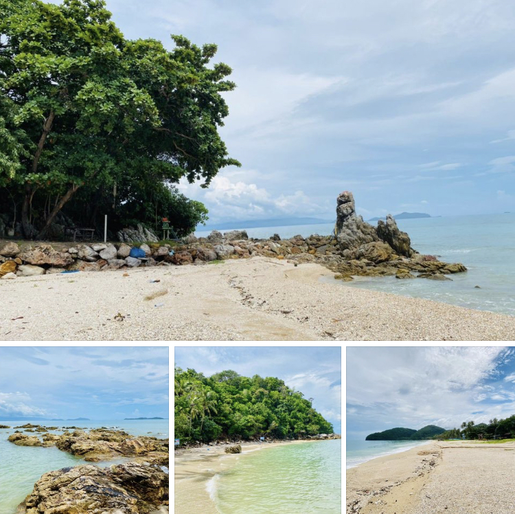 พาชมชายฝั่งทะเลขนอม ชายหาดสวยงามและสมดุล