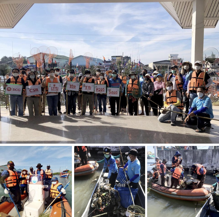 เพื่อชาวระยอง จับมือ SCG เทศบาล จัดการขยะทะเล