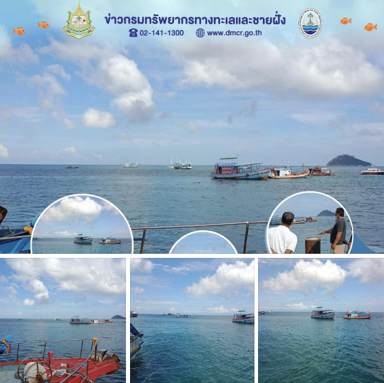 ขอความร่วมมือ จอดเรือให้ใช้ทุ่นลดทำลายปะการังสมุย