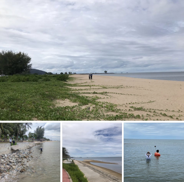 สำรวจการเปลี่ยนแปลงชายหาดปราณบุรี แหล่งท่องเที่ยวประจวบฯ