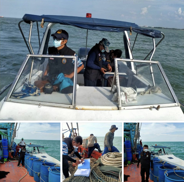 ลาดตระเวนทะเลปัตตานี ตามมาตรการทำประมง IUU