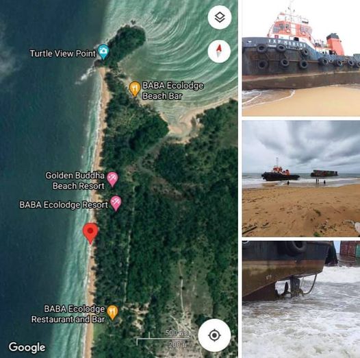 กรมทะเล เร่งตรวจสอบกรณีเรือเดินสมุทรเกยหาดเกาะพระทอง