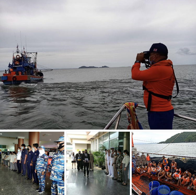 ร่วมบูรณาการปฏิบัติงานดูแลทะเล ชายแดนทะเลสตูล