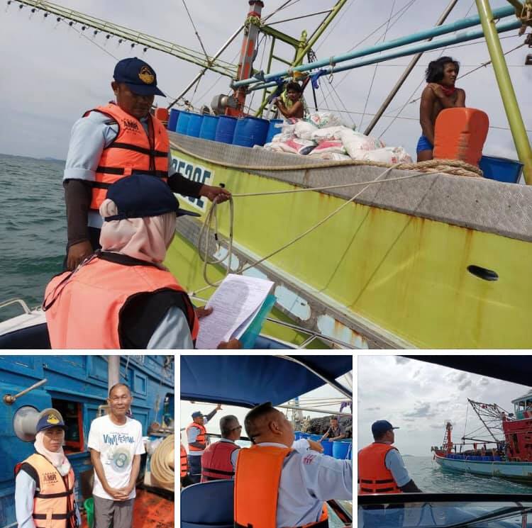 ตรวจเรือประมงทะเลสตูล เอกสารครบตามระเบียบ IUU