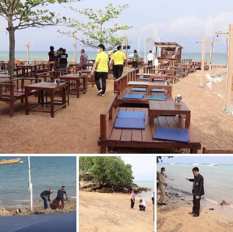 เมืองพัทยา สั่งปรับทิ้งน้ำเสียลงทะเลเกาะล้าน