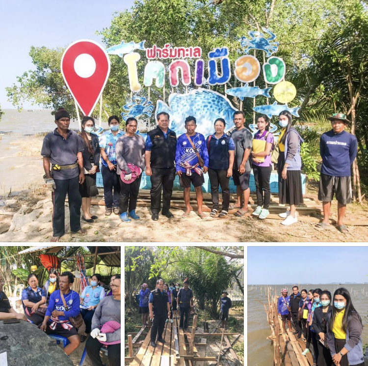 พร้อมสนับสนุนกลุ่มอนุรักษ์ป่าชายเลนและฟาร์มทะเลบ้านโคกเมือง