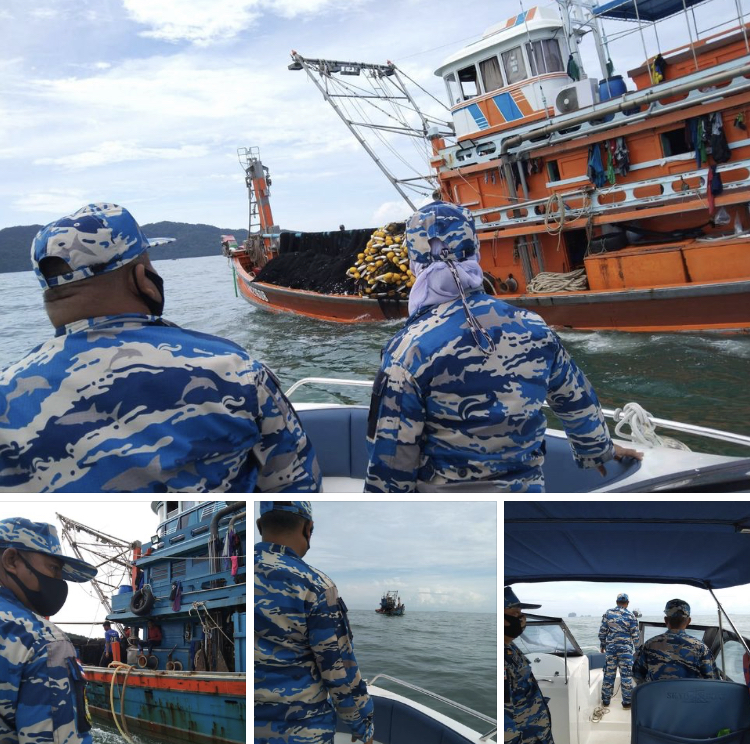 ตรวจเรือประมงทะเลสตูล เอกสารครบตามระเบียบ IUU