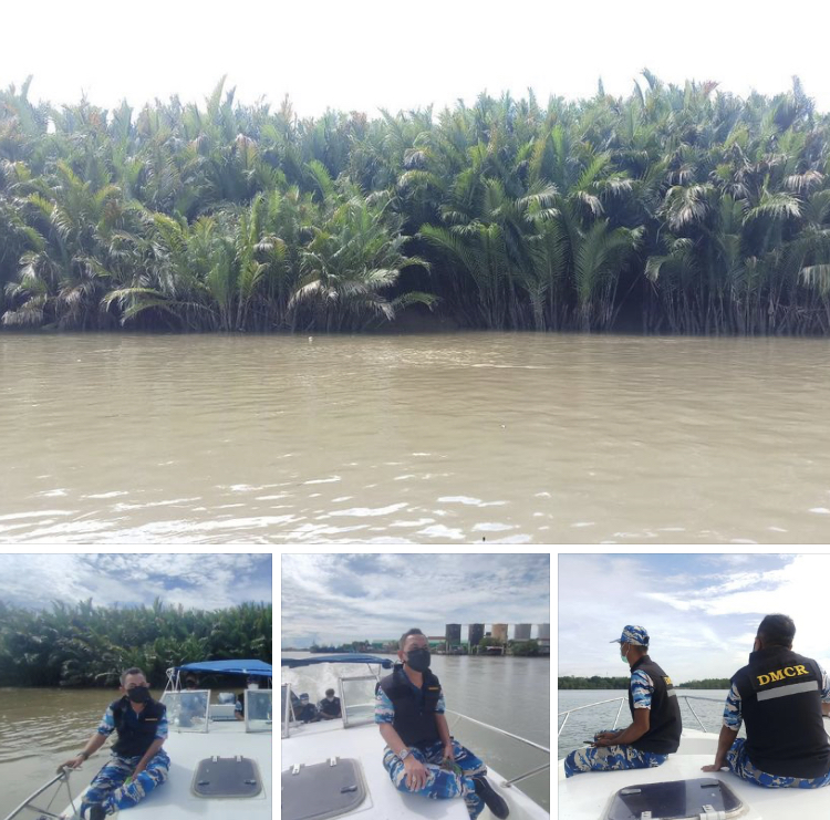ลาดตระเวนทางทะเล ล่องเรือตรวจป่าชายเลนแม่กลอง