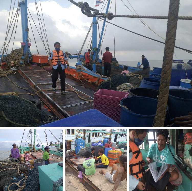 ตรวจเรือประมงทะเลนครศรีธรรมราช เอกสารครบตามระเบียบ IUU