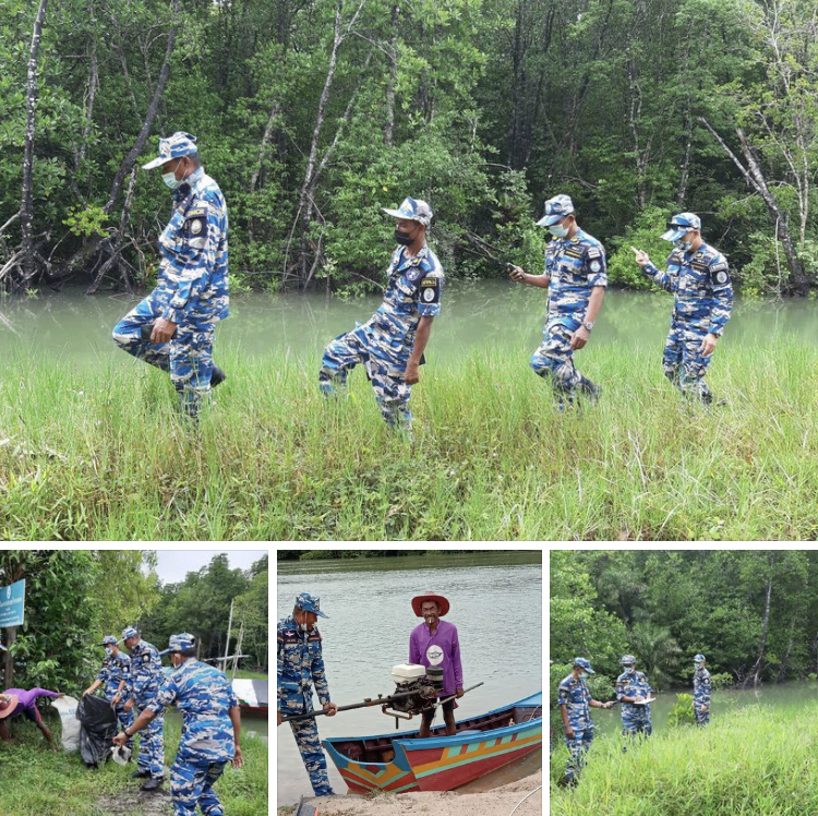 ลาดตระเวนเขตป่าสงวนฯ ป่าคลองทุ่งมะพร้าว ชุมชนร่วมมือดี