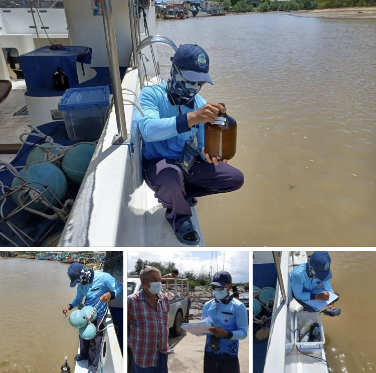 ตรวจสอบคุณภาพน้ำทะเลหาดสวนสน ยังอยู่ในเกณฑ์มาตรฐาน
