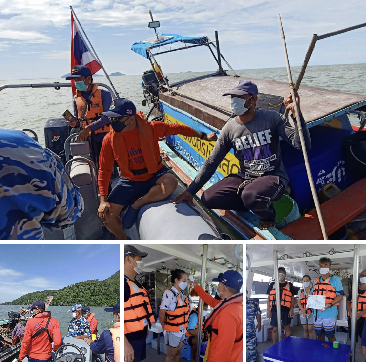 ร่วมลาดตระเวนทางทะเลชายแดนสตูล ไม่พบเรือต้องสงสัย