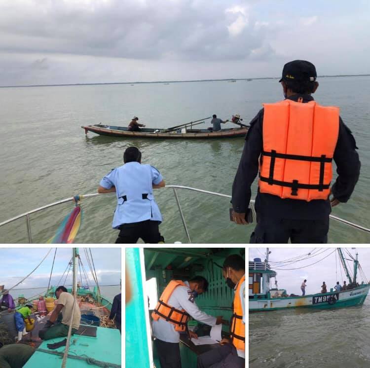 ตรวจเรือประมงทะเลนครศรีธรรมราช เอกสารครบตามระเบียบ IUU