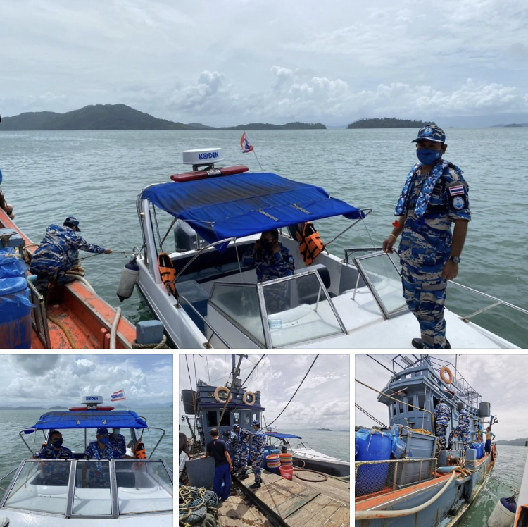 ตรวจเรือประมงระนอง เอกสารครบตามระเบียบ IUU