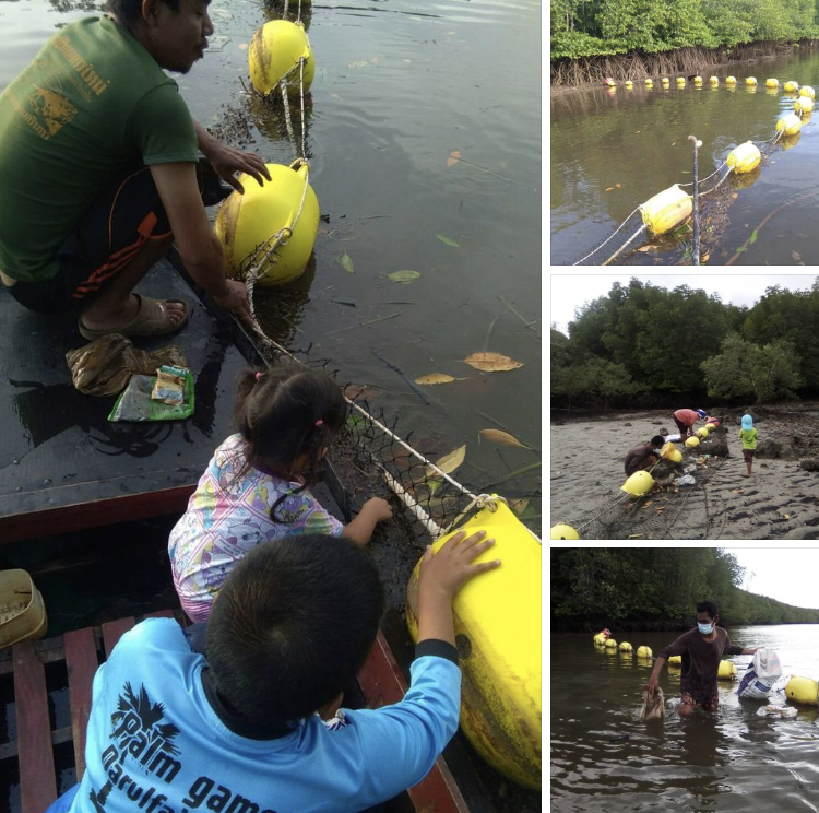 ชวนเครือข่ายในพื้นที่ เก็บขยะลอยน้ำก่อนออกสู่ทะเลตรัง