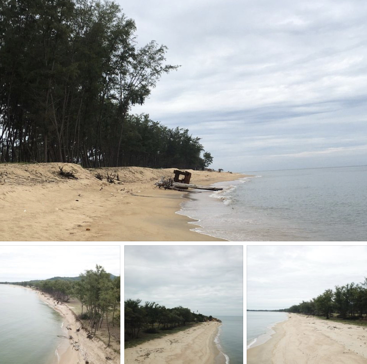 พาสำรวจสถานภาพหาดสวย หาดแฆแฆ ชายฝั่งปัตตานี