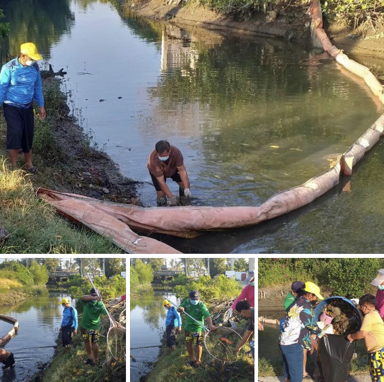 ชวนอาสาฯ ทะเลเพชรบุรี เก็บกวาดขยะในคลองบางทะลุ