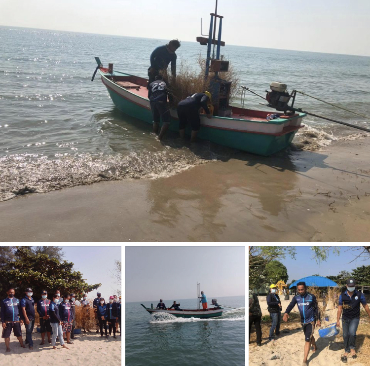 จับมืออาสาสมัครพิทักษ์ทะเล ฟื้นฟูทะเลหาดเจ้าสำราญ