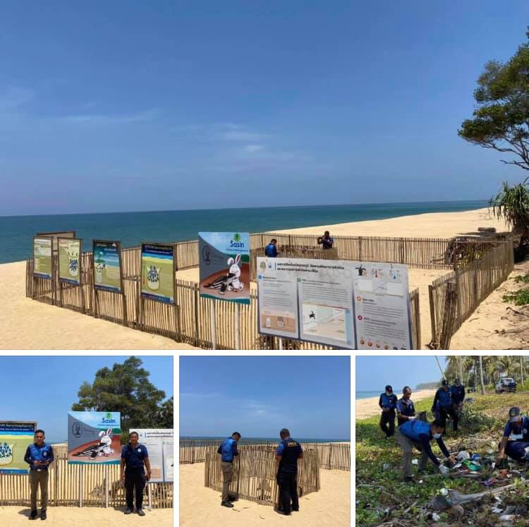 เคลียร์ทะเลพังงา จัดเก็บขยะชายหาดนาเกลือรอเต่าฟัก