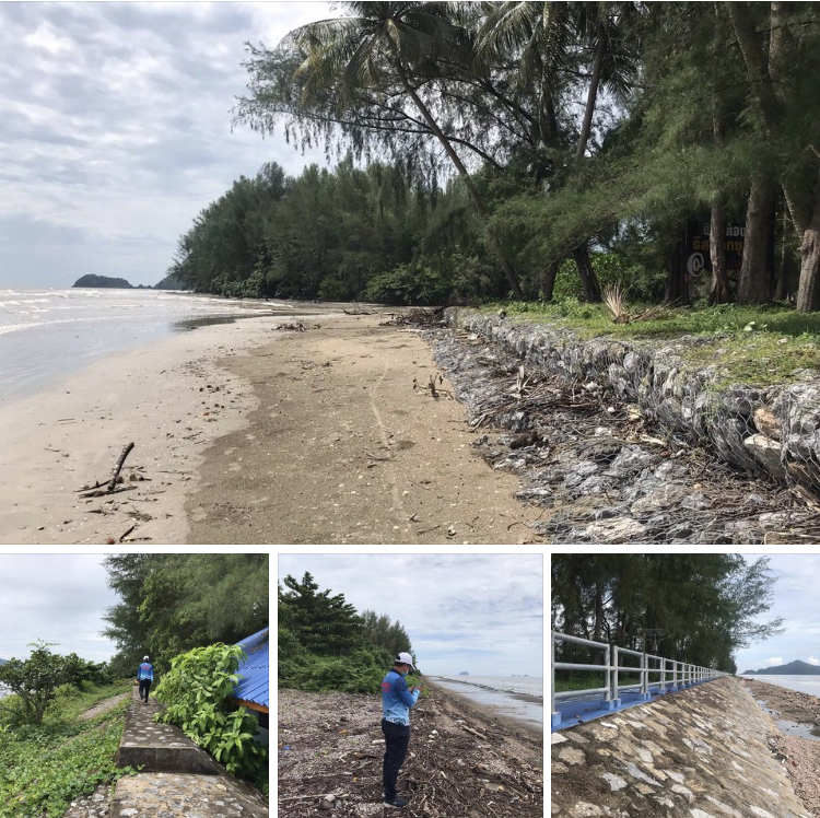 พาสำรวจสถานภาพชายฝั่งทะเลสตูล