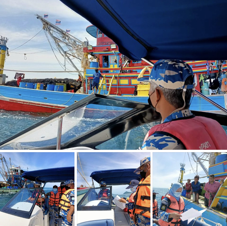ตรวจเรือประมง IUU ต่อเนื่อง ทะเลสตูลไม่มีการกระทำผิด