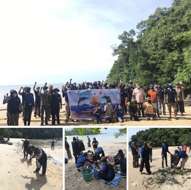 รวมพลชาวอ่าวมะขาม รักษาความสะอาดชายหาดบ้านเรา