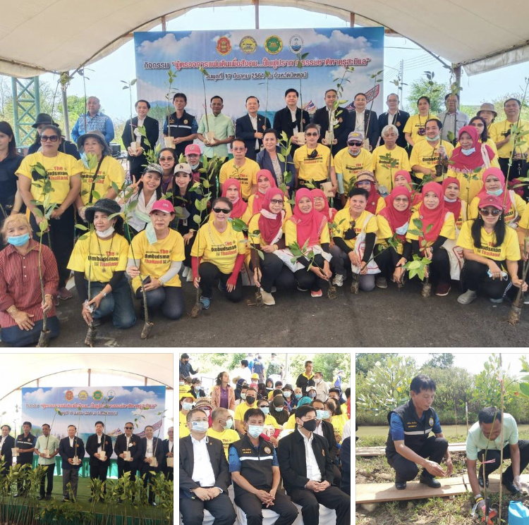 จัดกิจกรรมผู้ตรวจการแผ่นดินเพื่อสังคม ฟื้นฟูปราการธรรมชาติหาดรูสะมิแล
