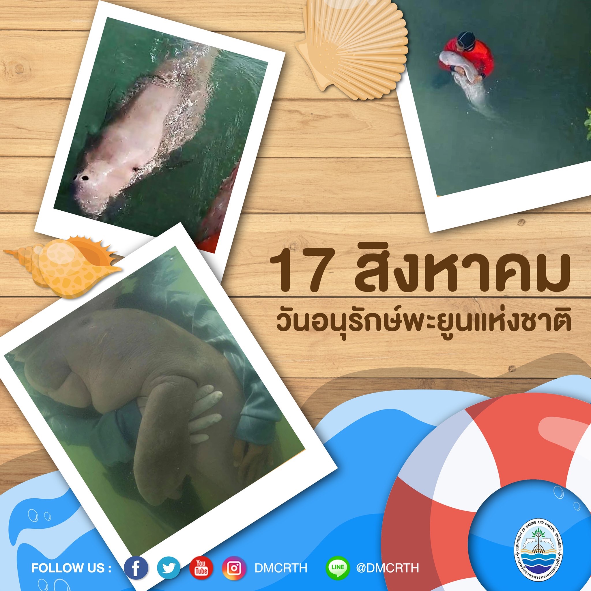 สวัสดี พี่น้องเครือข่ายอนุรักษ์ทะเลไทย