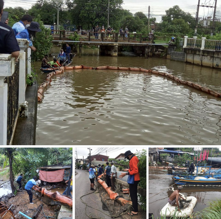 ดักขยะก่อนออกทะเลสงขลา เพิ่มประสิทธิภาพลดขยะทะเล