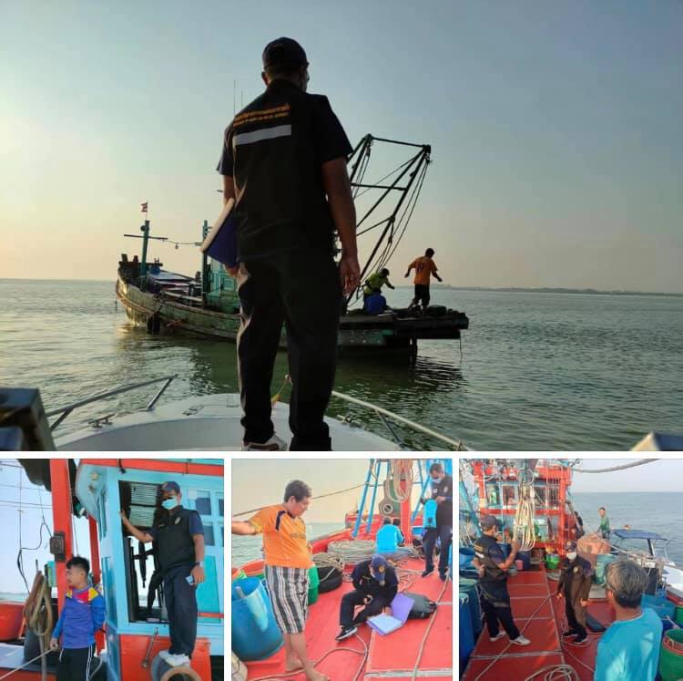 ตรวจเรือประมงทะเลปัตตานี เอกสารครบตามระเบียบ IUU