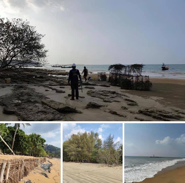 ตรวจแนวกัดเซาะชายฝั่งระบบหาด ทะเลอันดามันตอนบน