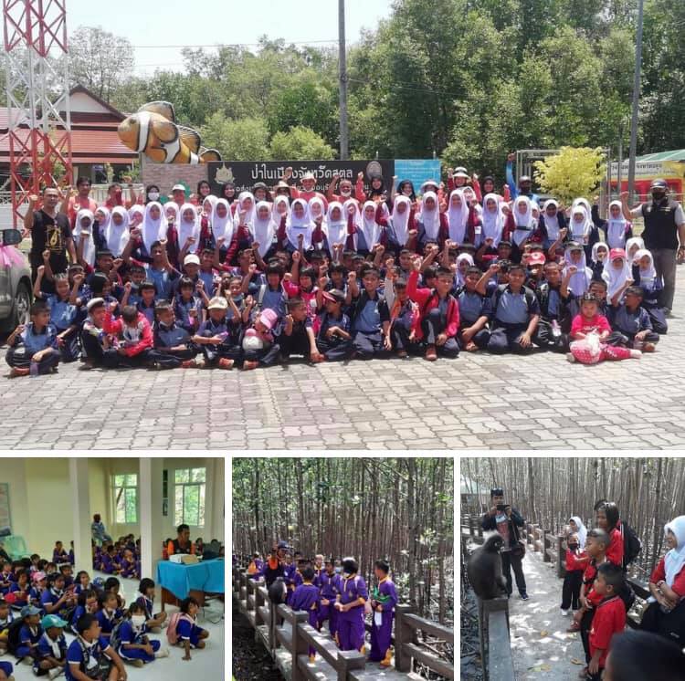 นำน้องๆ เสริมทักษะเรียนรู้ระบบนิเวศป่าในเมืองสตูล
