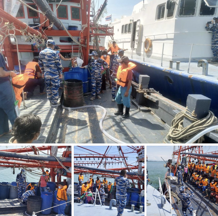 ตรวจเรือประมงสงขลา เอกสารครบตามระเบียบ IUU