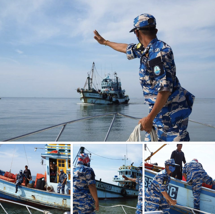 ตรวจเรือประมงอ่าวไทยตอนใน เอกสารครบตามระเบียบ IUU