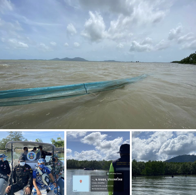 ร่วมทหาร อุทยานฯ ตรวจจับประมงผิดกฎหมายในเขตอุทยานระนอง