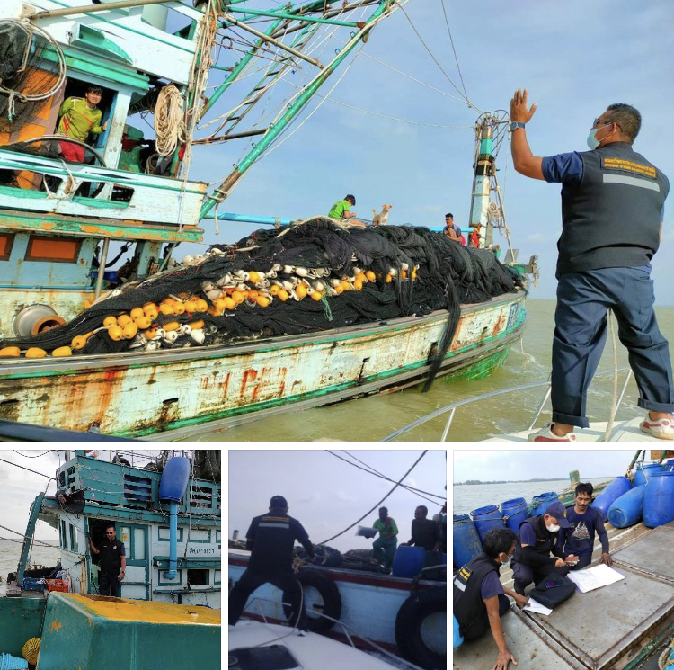 ตรวจเรือประมงทะเลปัตตานี เอกสารครบตามระเบียบ IUU