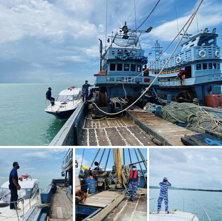 ลาดตระเวน เฝ้าระวังพื้นที่คุ้มครองทะเลเกาะพะงัน